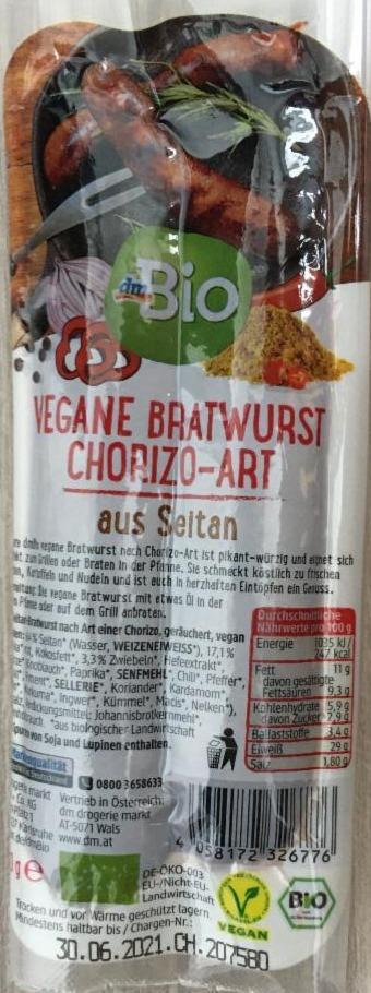 Képek - Vegane bratwurst chorizo-art dmBio