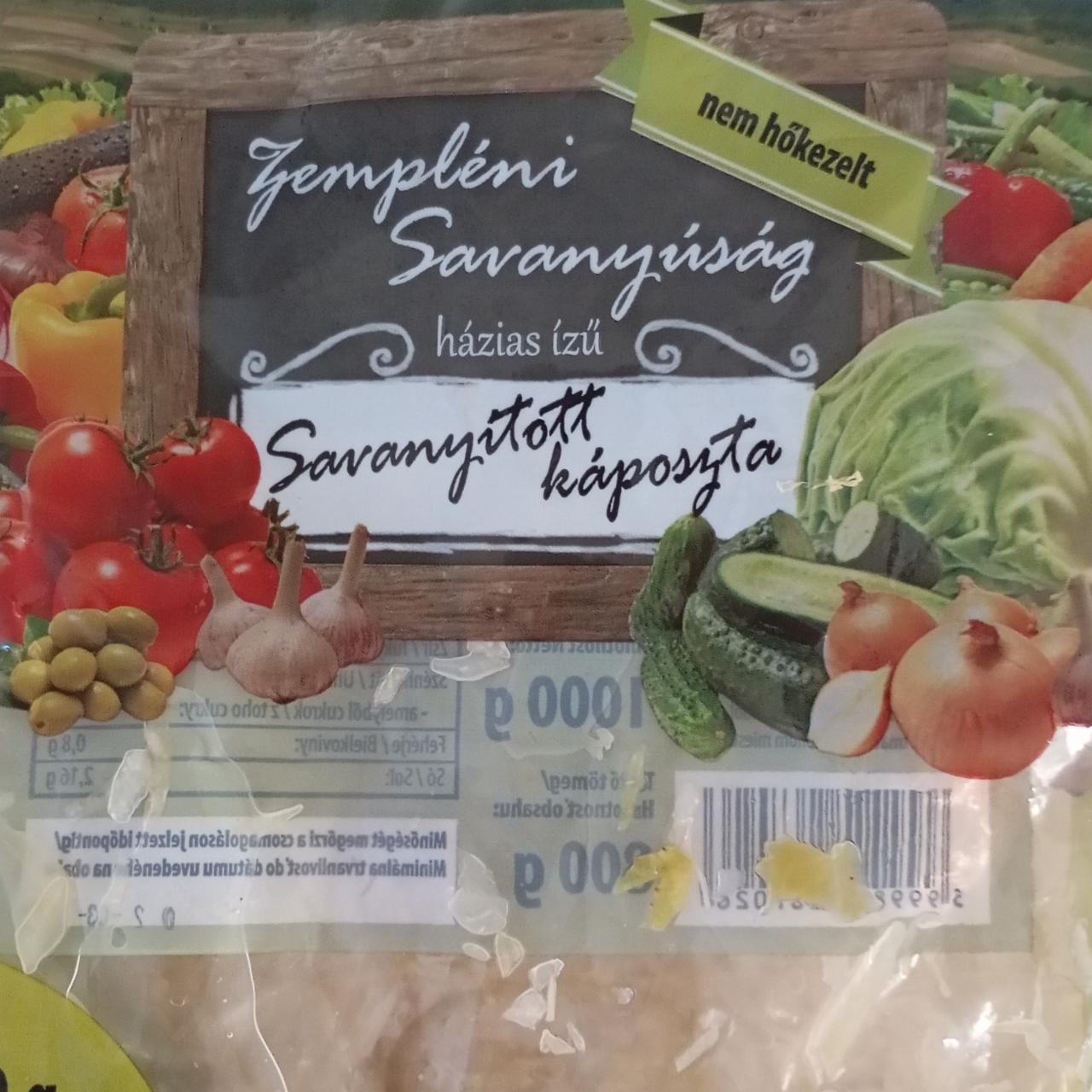Képek - Savanyított káposzta Zemplén Savanyúság
