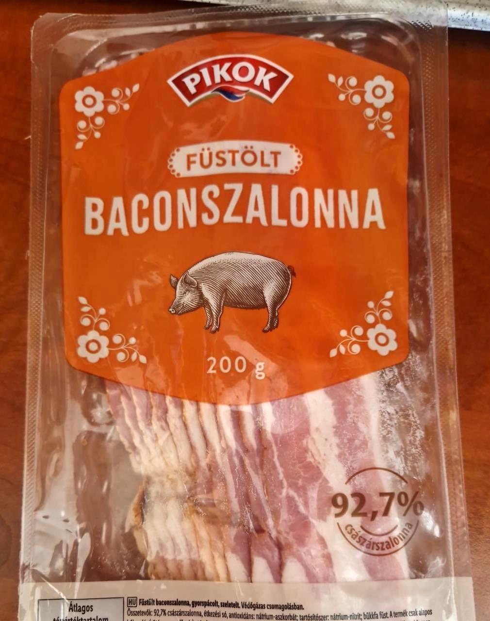 Képek - Füstölt baconszalonna Pikok