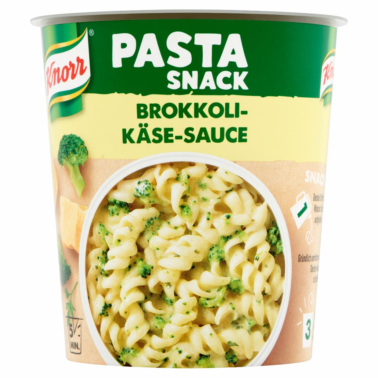 Képek - Knorr Snack tészta sajtos-brokkolis szósszal 69 g