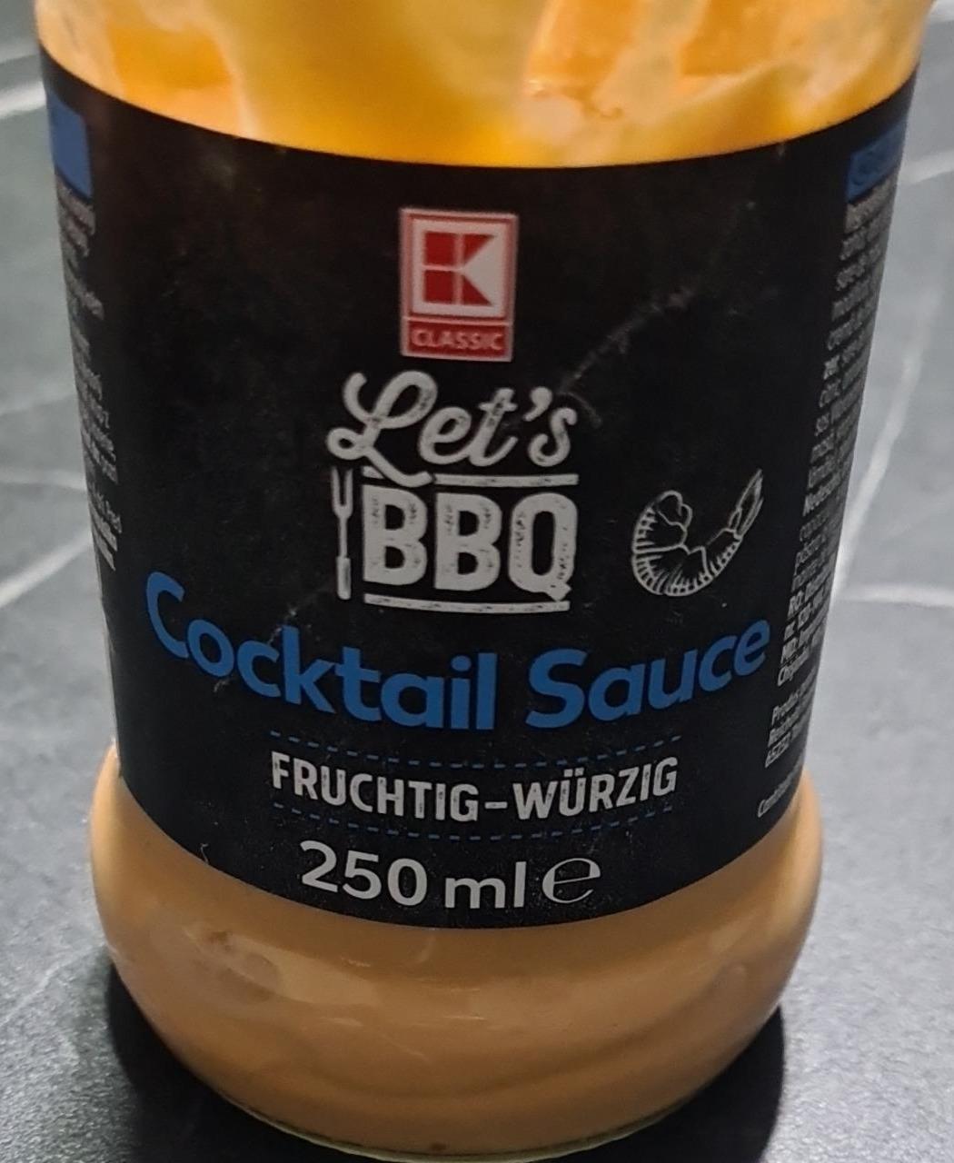Képek - Coctail Sauce Fruchtig-Würzig K-Classic