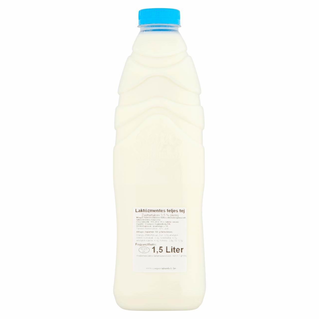 Képek - Laktózmentes teljes tej 3,5% 1,5 l