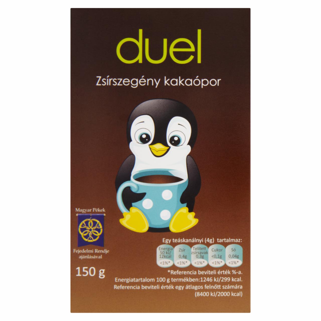 Képek - Duel zsírszegény kakaópor 150 g