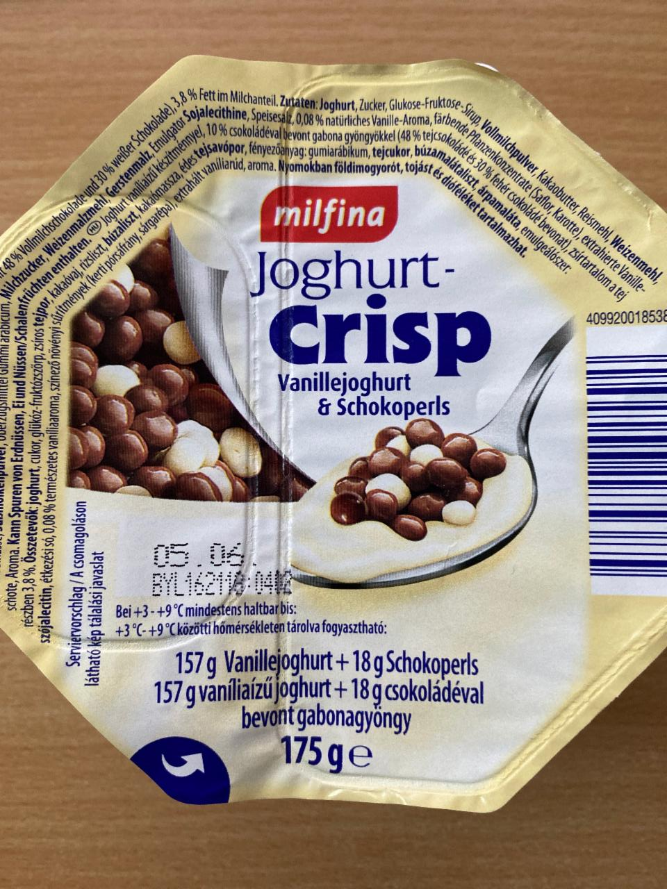 Képek - Joghurt crisp gabonagolyóval Milfina