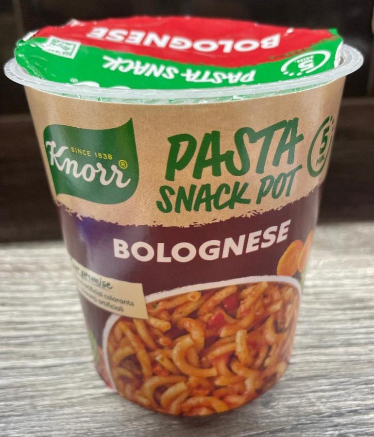 Képek - Knorr Pasta Snack Pot tészta bolognai szósszal 68 g