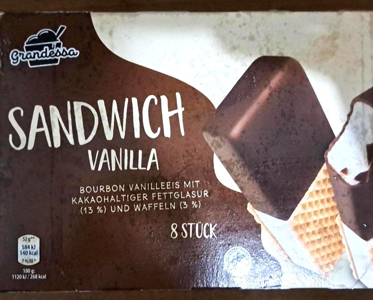 Képek - Sandwich vanilla Grandessa