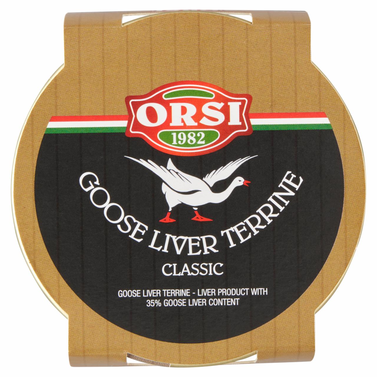 Képek - Orsi klasszikus libamáj Terrine 200 g