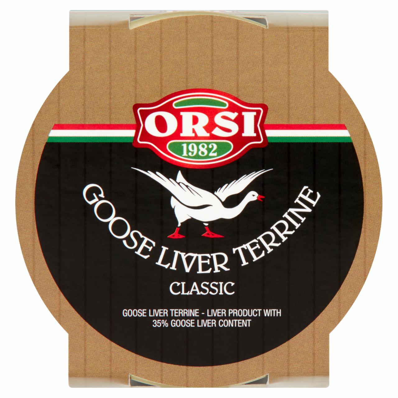 Képek - Orsi klasszikus libamáj Terrine 200 g