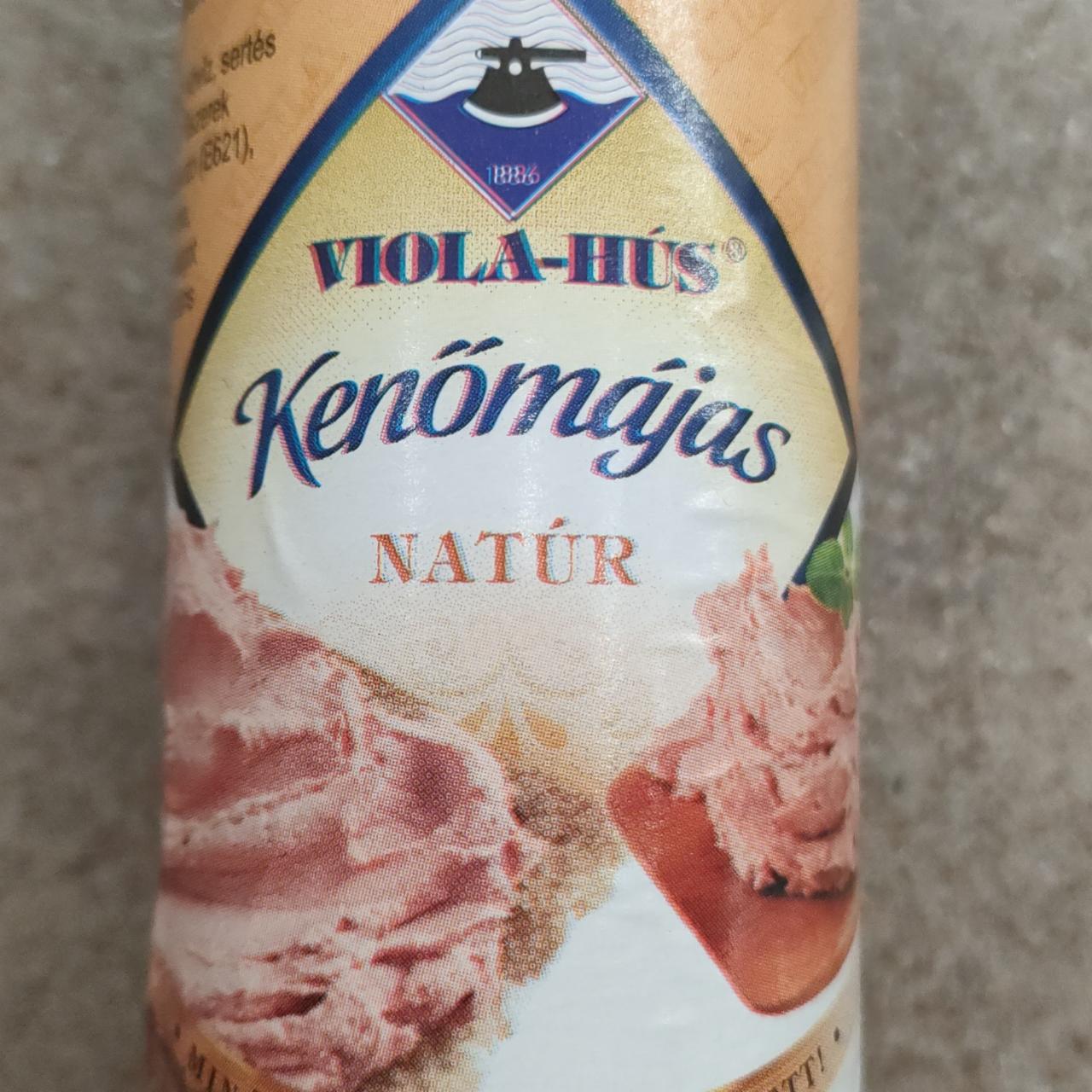 Képek - Viola-Hús natúr kenőmájas 150 g