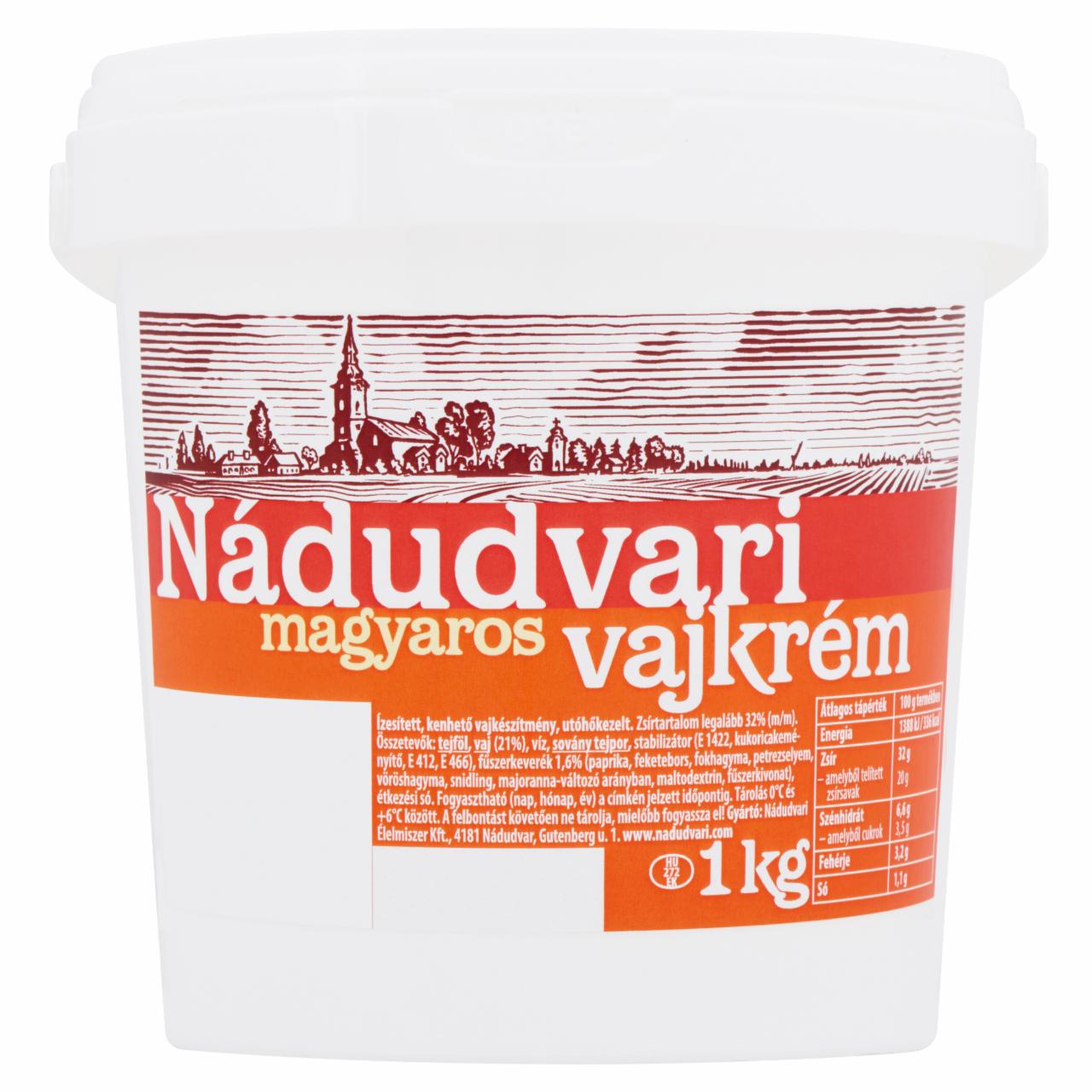 Képek - Nádudvari kenhető magyaros vajkrém 1 kg