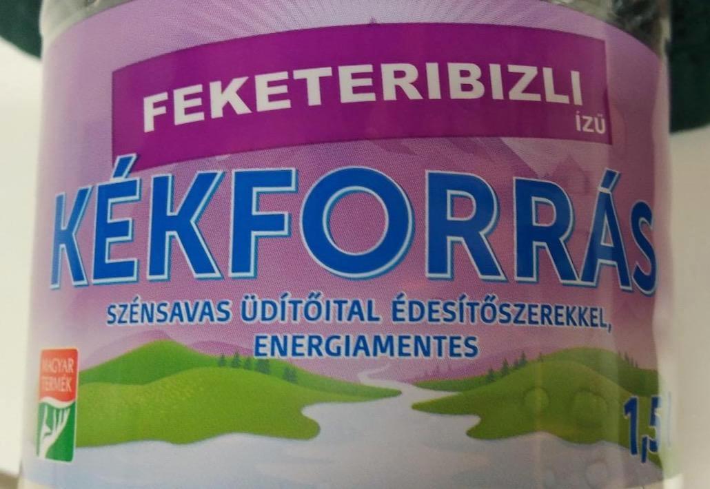 Képek - Feketeribizli ízű üdítőital Kékforrás