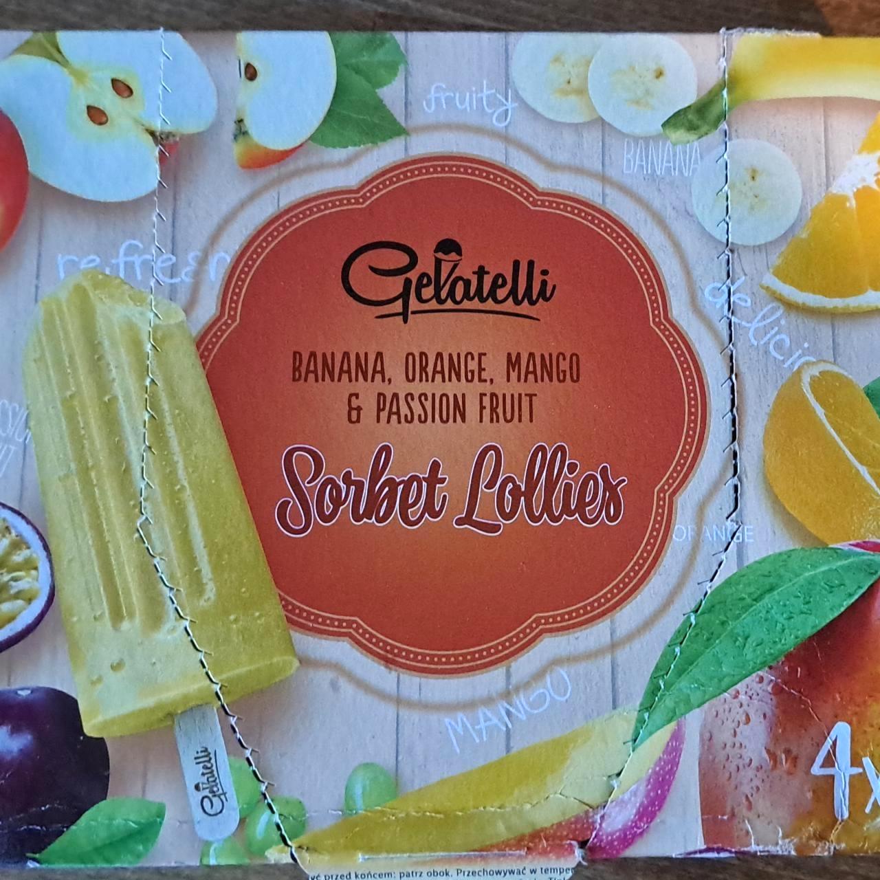 Képek - Sorbet lollies Banana, orange, mango & passion fruit Gelatelli