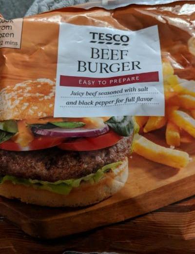 Képek - Beef burger Tesco