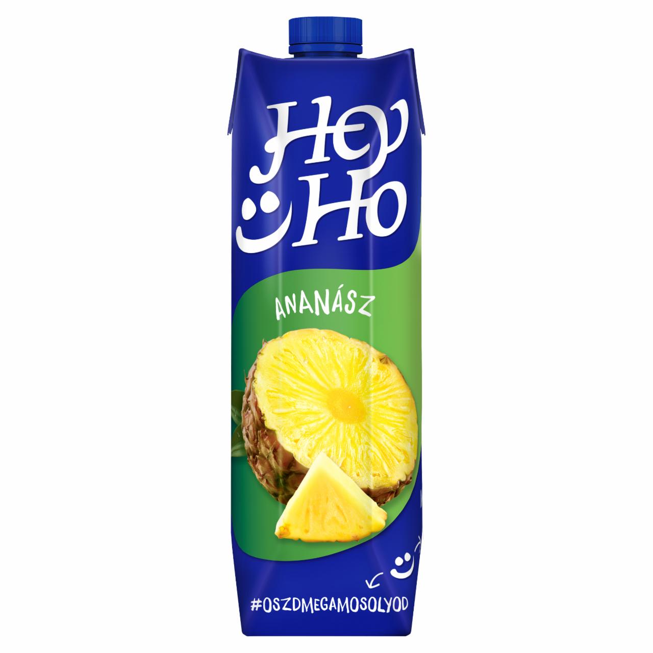 Képek - Hey-Ho ananász ital cukorral és édesítőszerekkel 1 l