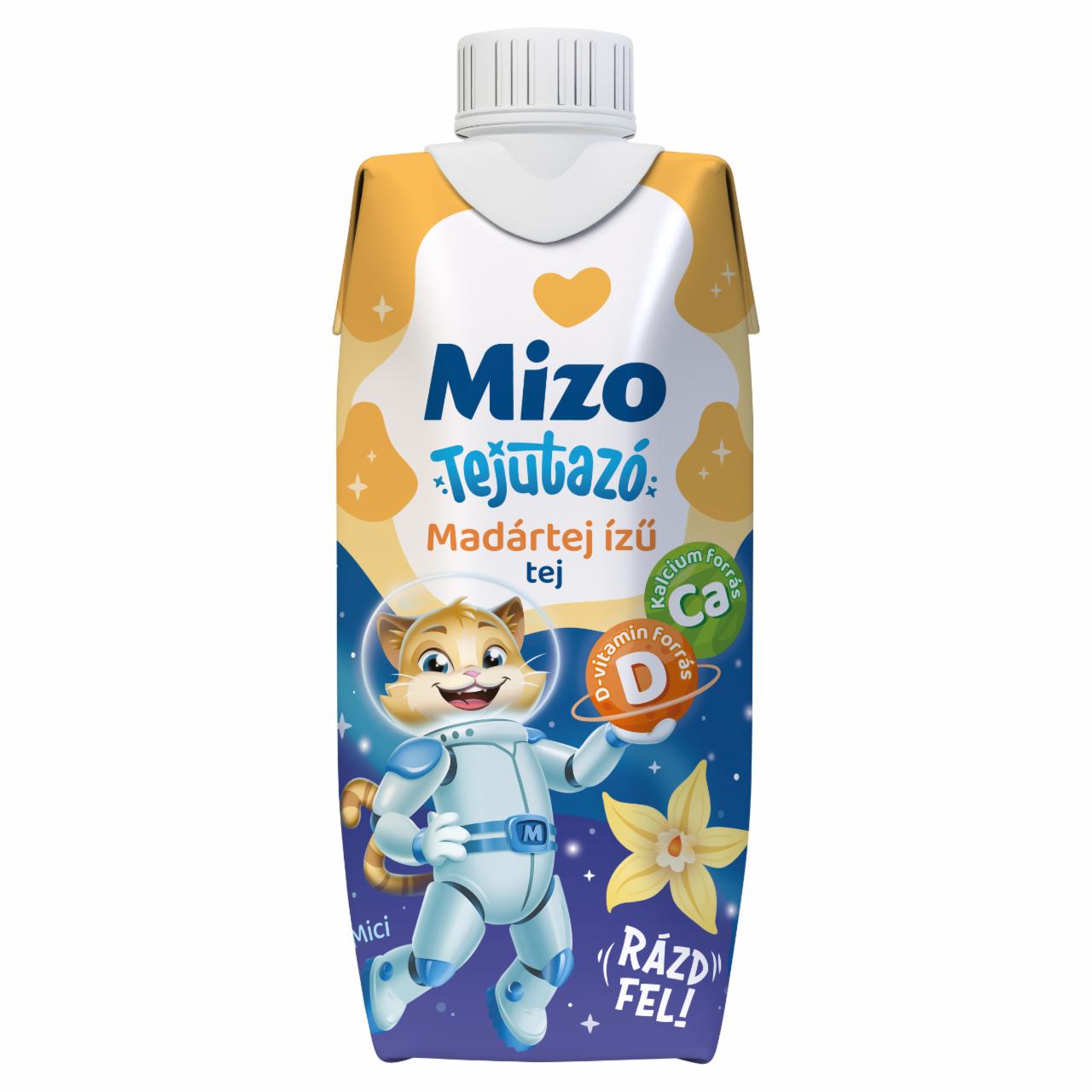Képek - Mizo Tejutazó UHT zsírszegény madártej ízű tej D-vitaminnal 315 ml
