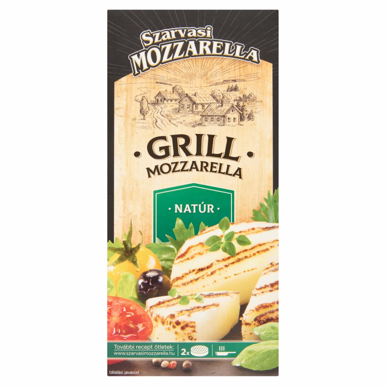 Képek - Szarvasi Mozzarella natúr grill mozzarella 2 db 150 g