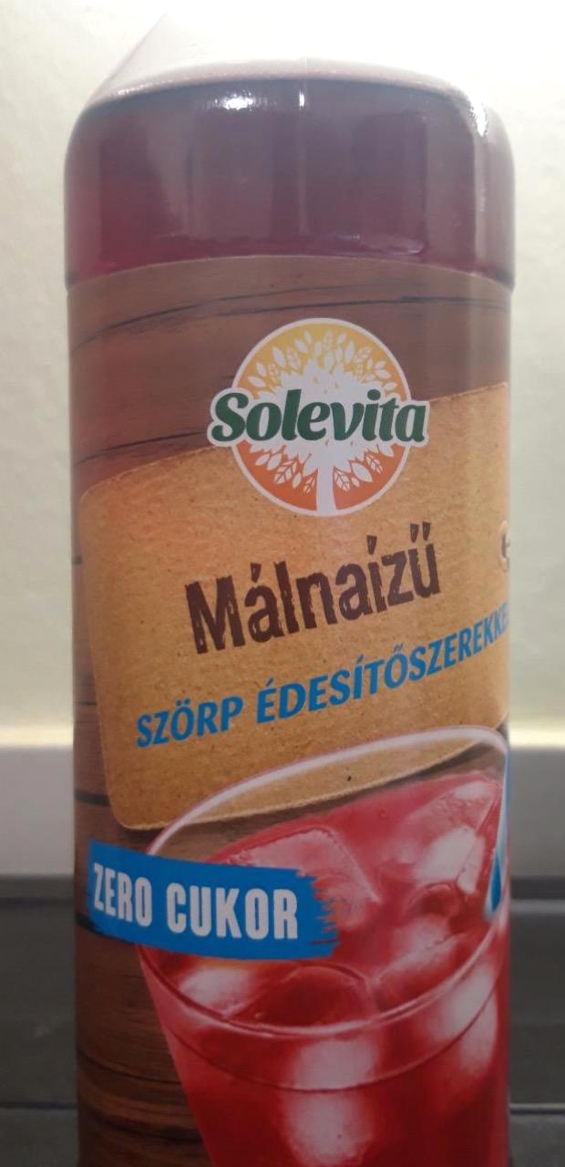 Képek - Málnaízű szörp zero cukor Solevita