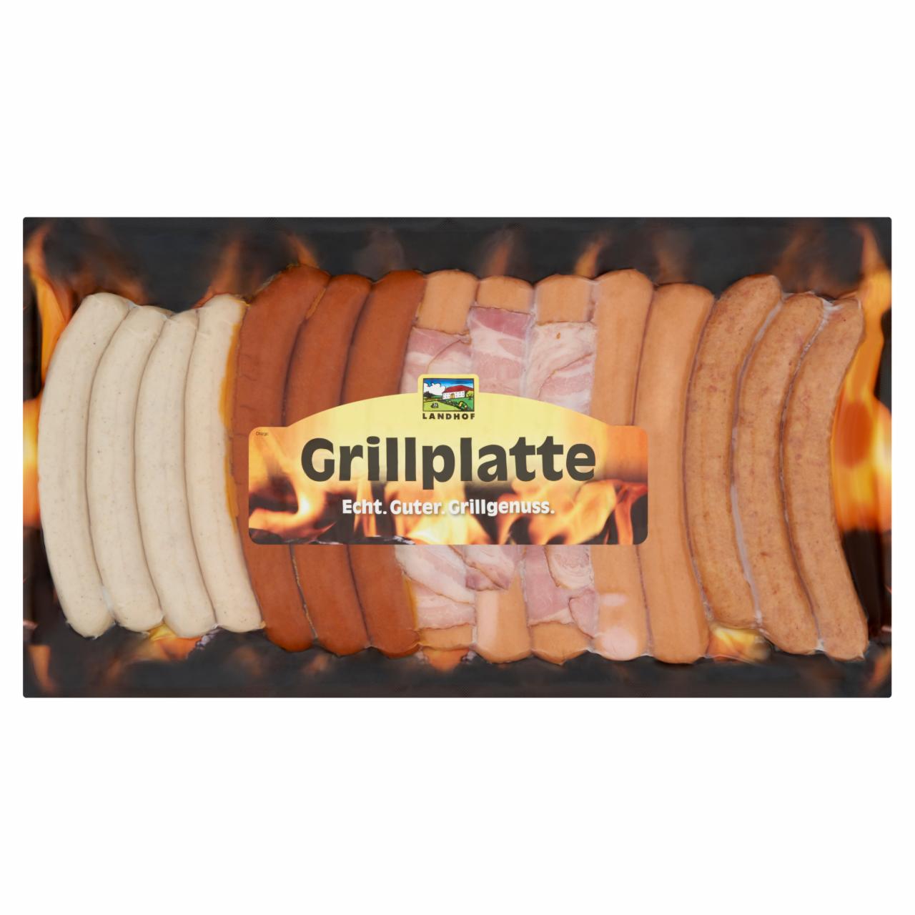 Képek - Landhof Grillplatte vegyes húskészítmény sertés és marhahúsból 910 g
