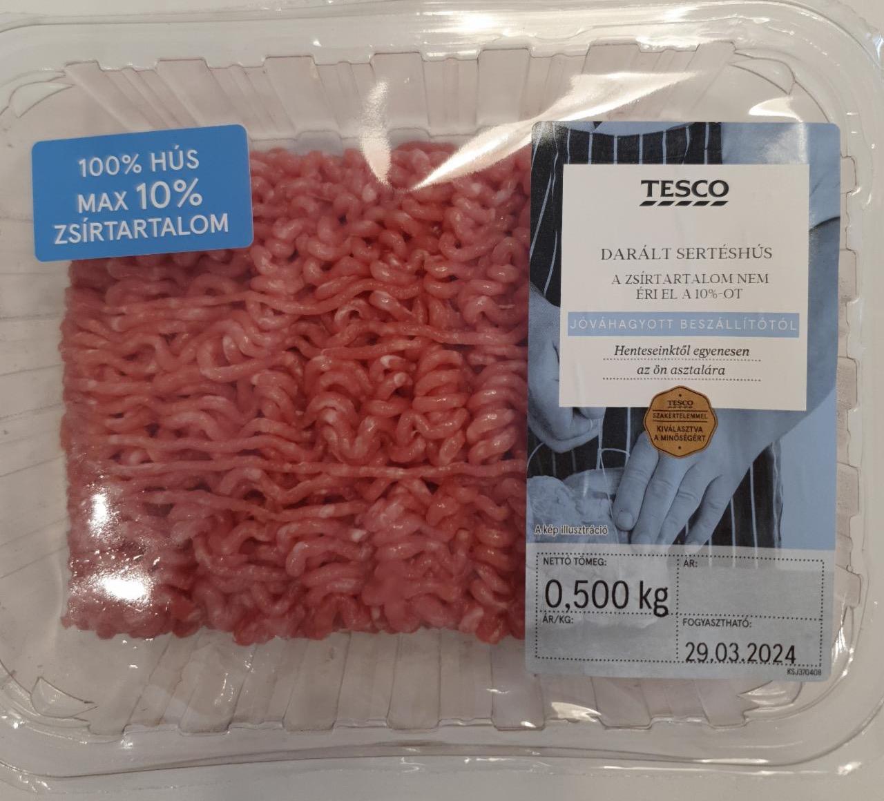 Képek - Darált sertéshús 10% Tesco