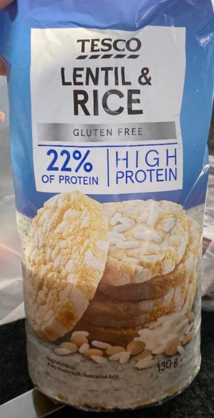 Képek - Puffasztott lencse és rizs snack Tesco