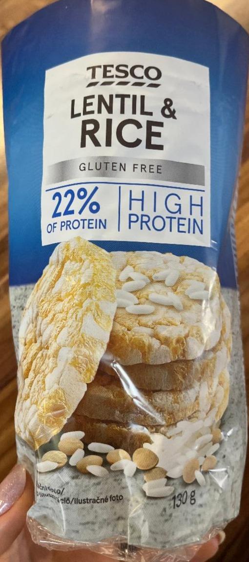 Képek - Puffasztott lencse és rizs snack Tesco