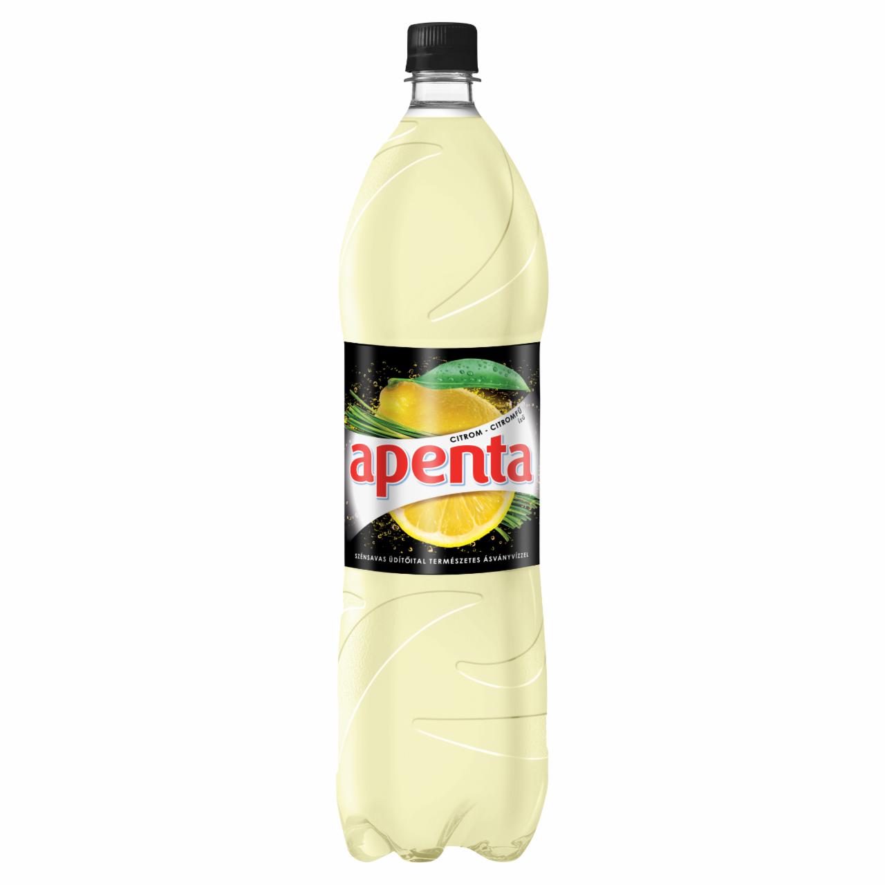 Képek - Apenta Exotic citrom-citromfű ízű szénsavas üdítőital cukorral és édesítőszerekkel 1,5 l