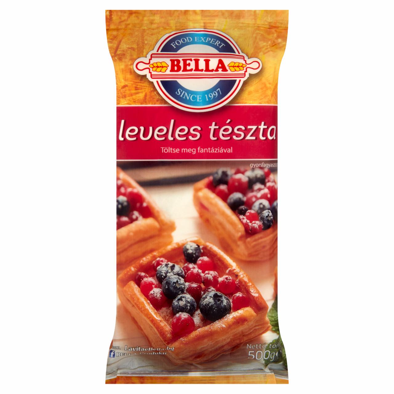 Képek - Bella gyorsfagyasztott leveles tészta 500 g