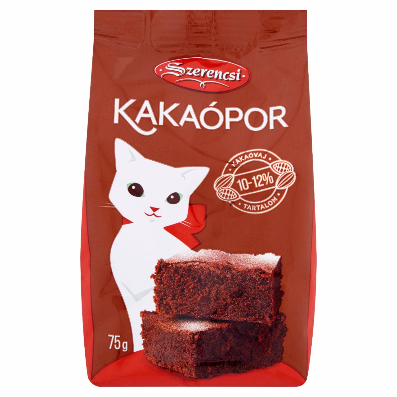 Képek - Szerencsi kakaó 10-12% kakaóvaj tartalom 75 g