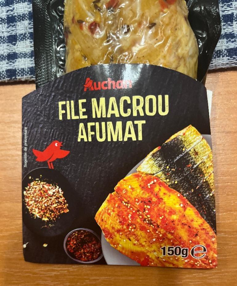 Képek - Füstőlt, fűszeres makréla filé Auchan