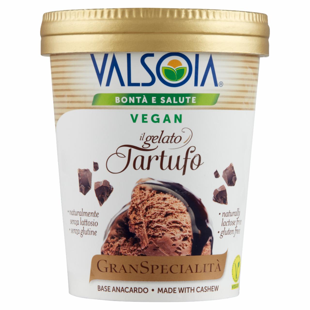 Képek - Valsoia vegán trüffel jégkrém 520 ml