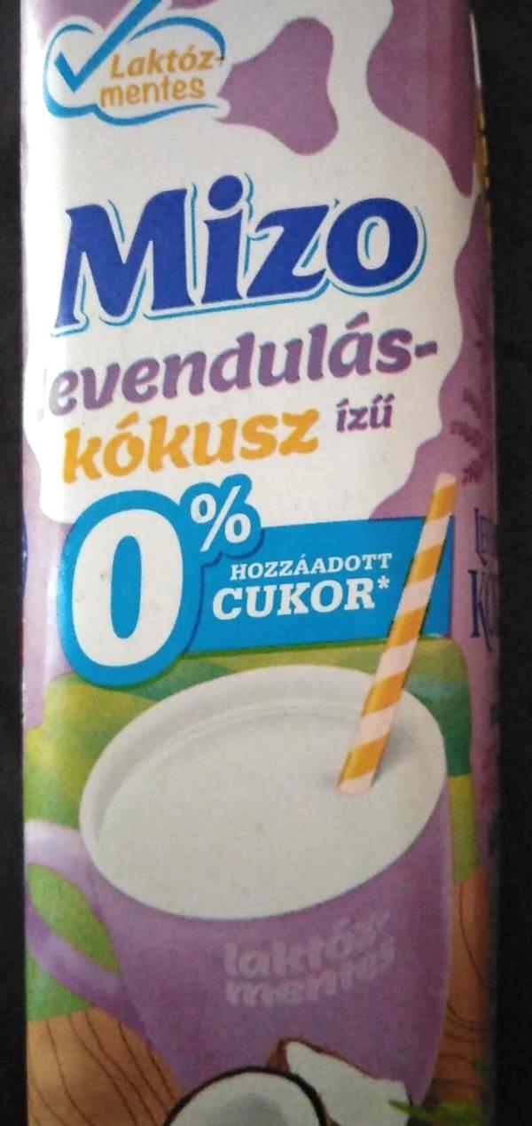 Képek - Mizo félzsíros, laktózmentes levendulás-kókuszos tej édesítőszerekkel 450 ml