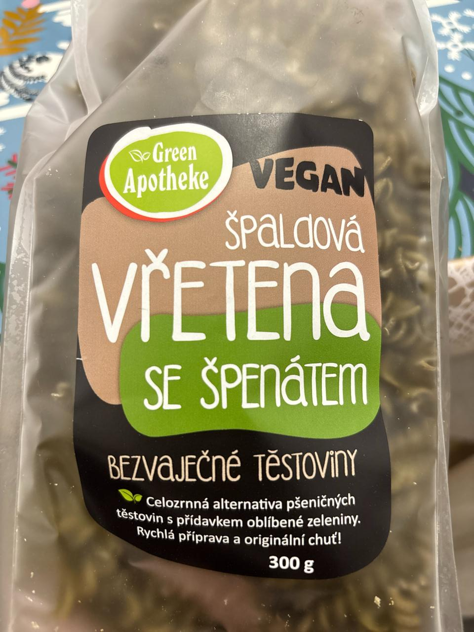 Képek - Špaldová vřetena se špenátem Green Apotheke