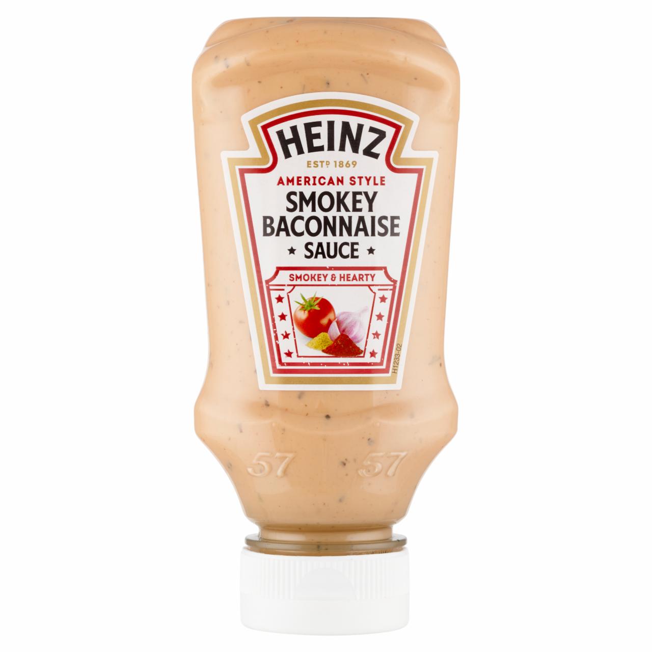 Képek - Heinz American Style füstölt szalonnaízű szósz 220 ml