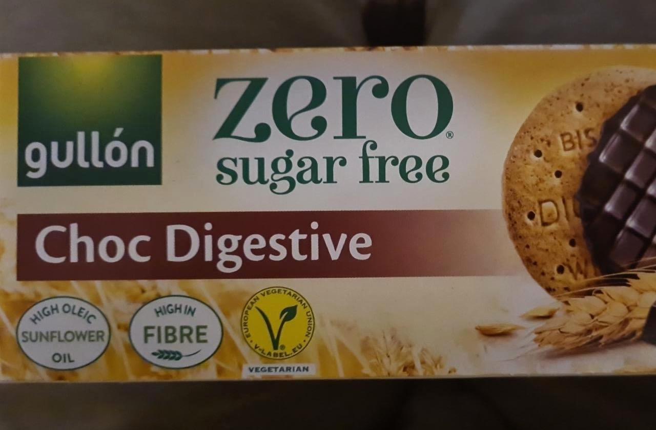 Képek - Digestive Choco keksz Étcsokoládé bevonattal Gullón