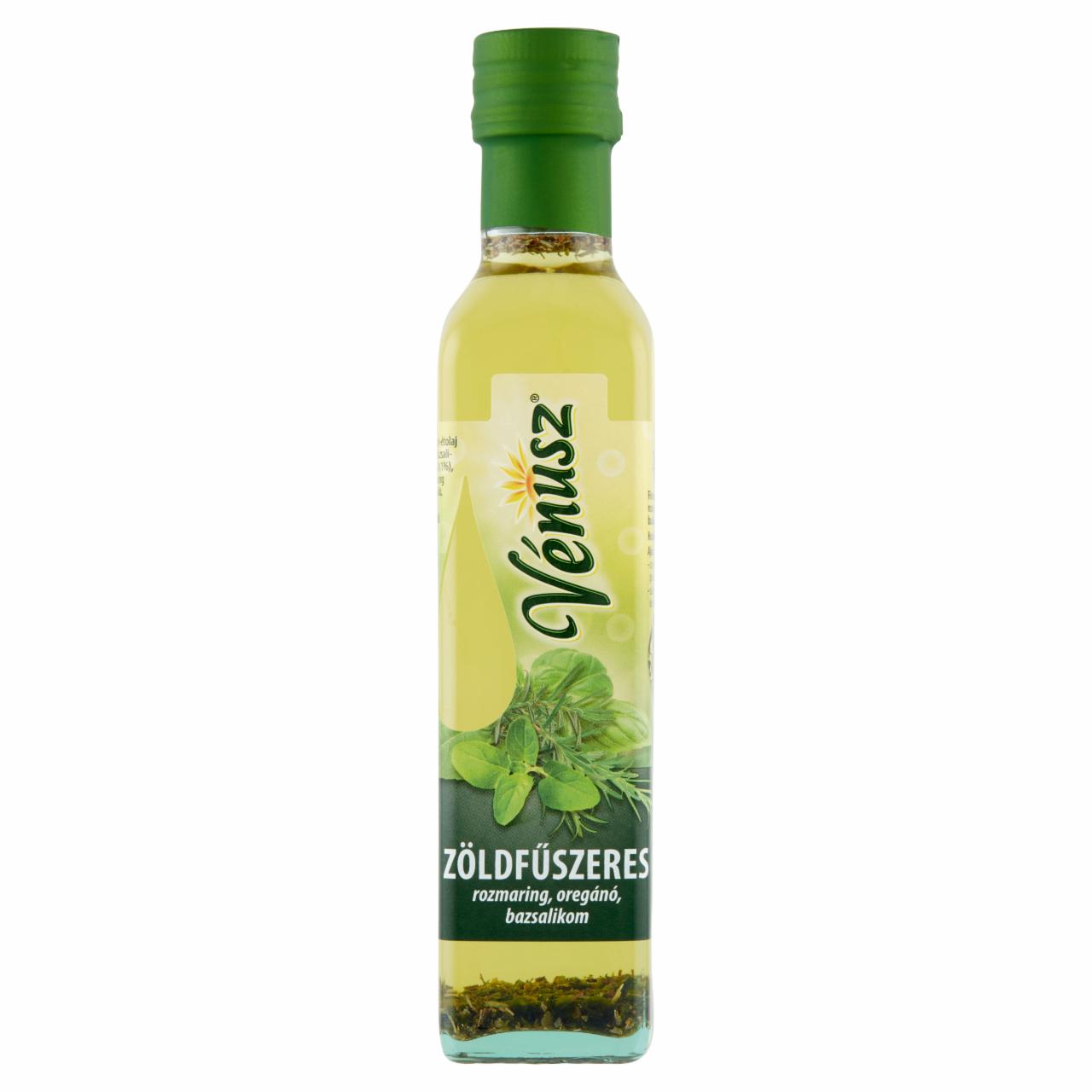 Képek - Vénusz Zöldfűszeres finomított napraforgó-étolaj 250 ml