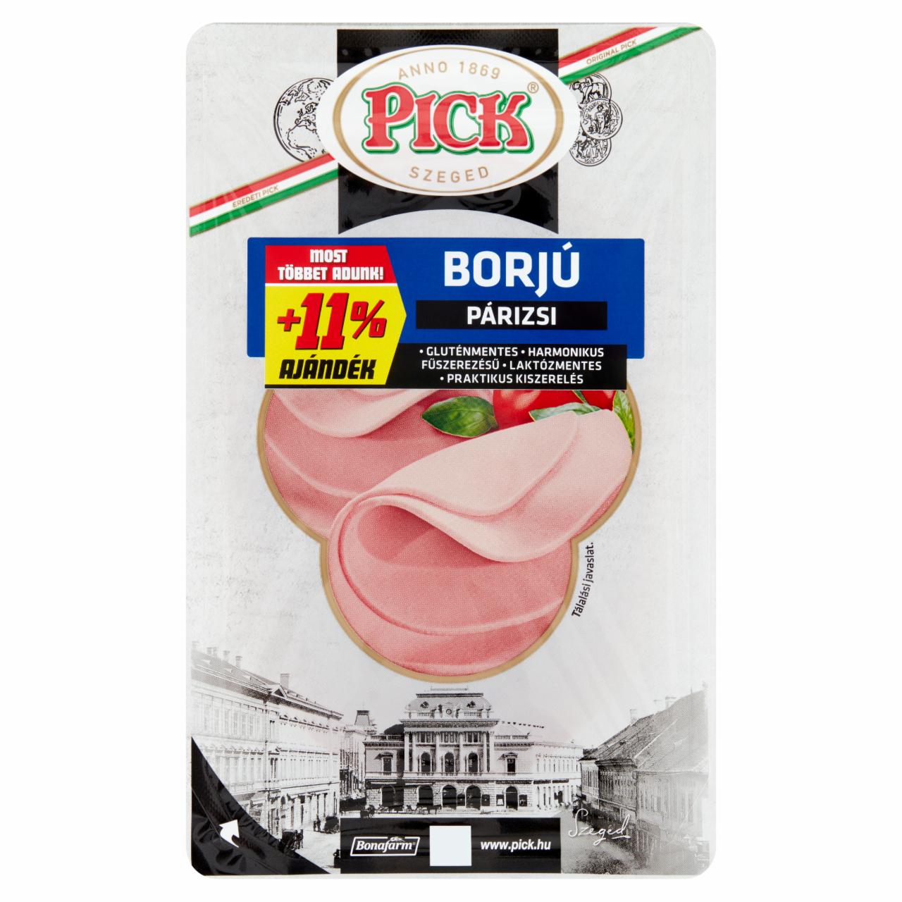 Képek - PICK szeletelt borjú párizsi 111 g