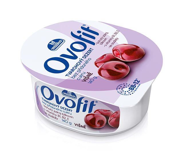 Képek - Ovofit tvarohový dezert višně Milko