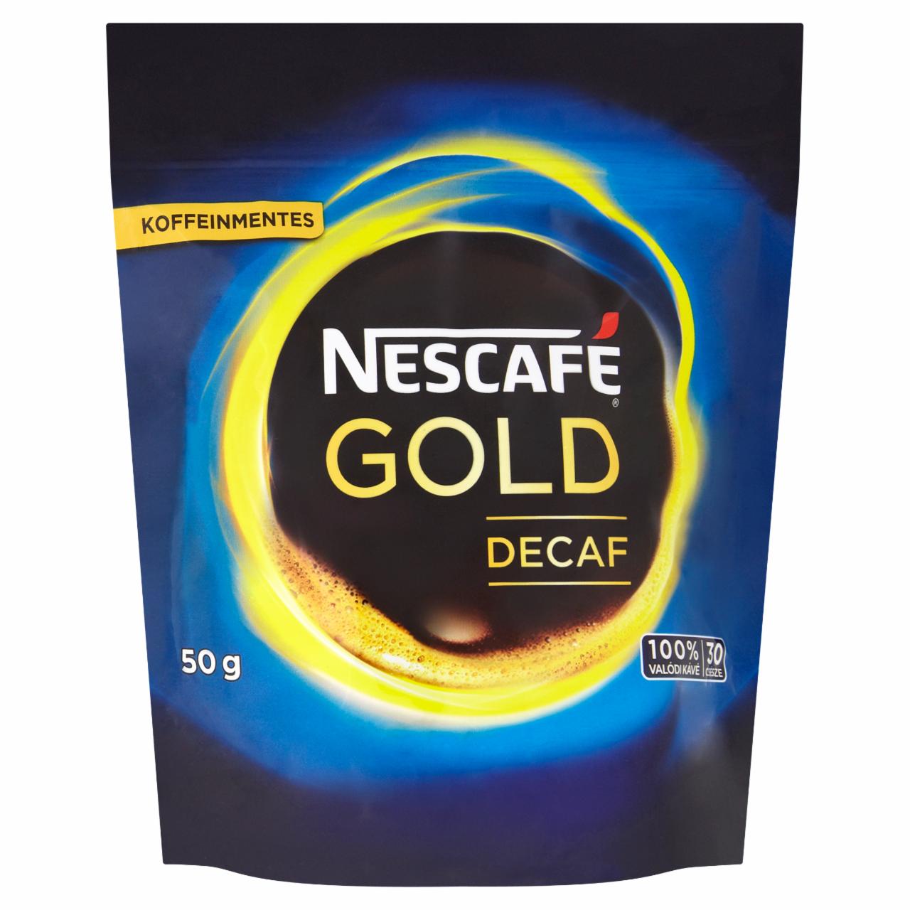 Képek - Nescafé Gold Decaf koffeinmentes azonnal oldódó kávé 100 g