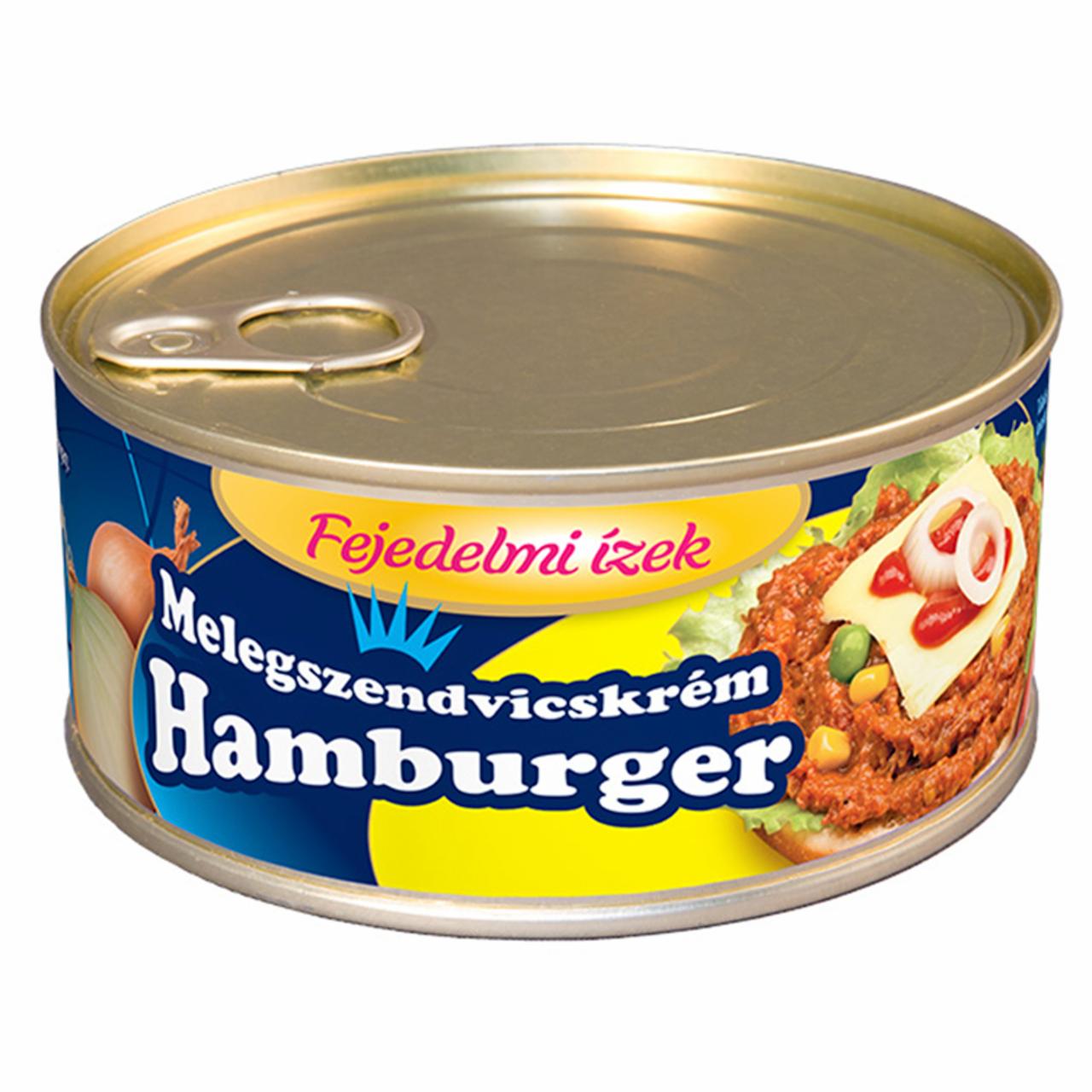 Képek - Fejedelmi Ízek hamburger melegszendvicskrém 300 g