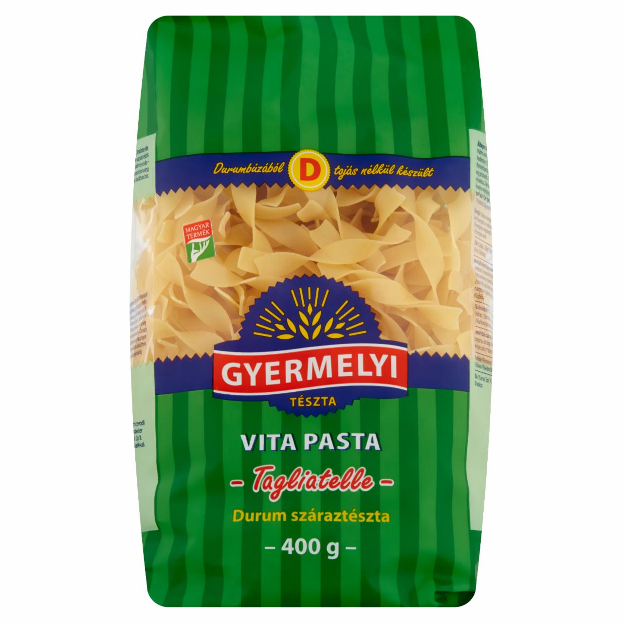 Képek - Gyermelyi Vita Pasta Tagliatelle durum száraztészta 400 g