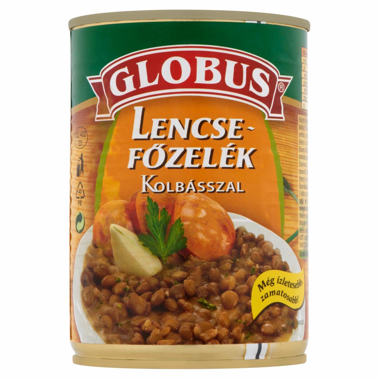 Képek - Globus lencsefőzelék kolbásszal 400 g