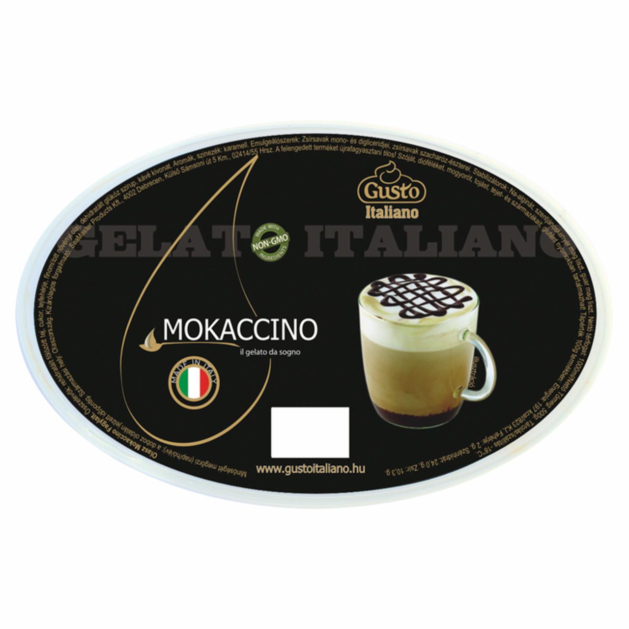 Képek - Gusto Italiano olasz mokaccino fagylalt 1000 ml