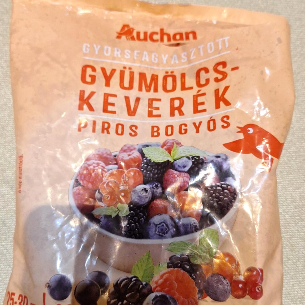 Képek - Gyümölcskeverék pirosbogyós Auchan