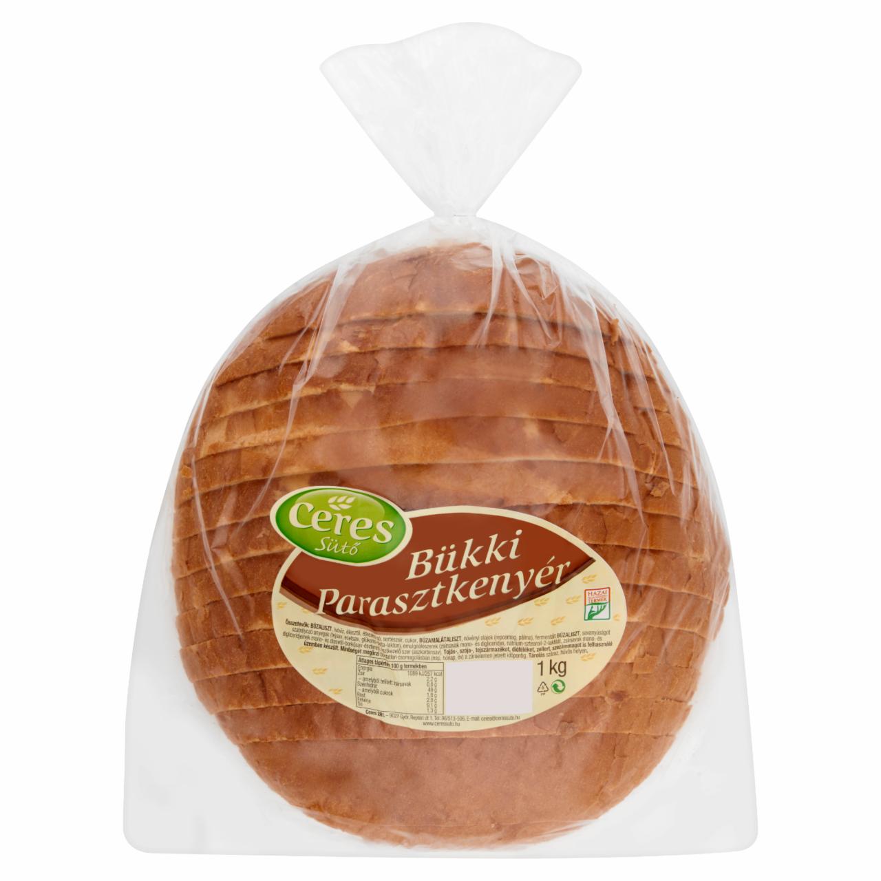 Képek - Ceres Sütő Bükki parasztkenyér 1 kg