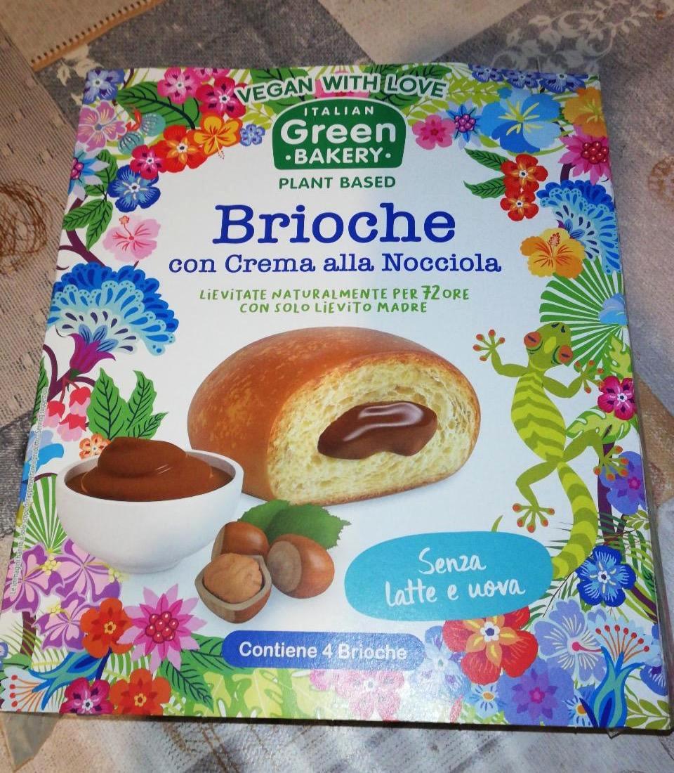 Képek - Briós mogyorókrémmel töltött Italian Green Bakery