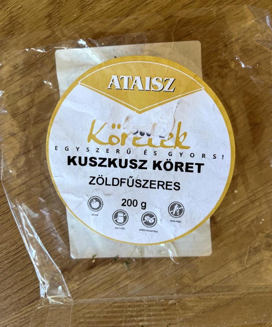 Képek - Zöldfűszeres kuszkusz Ataisz