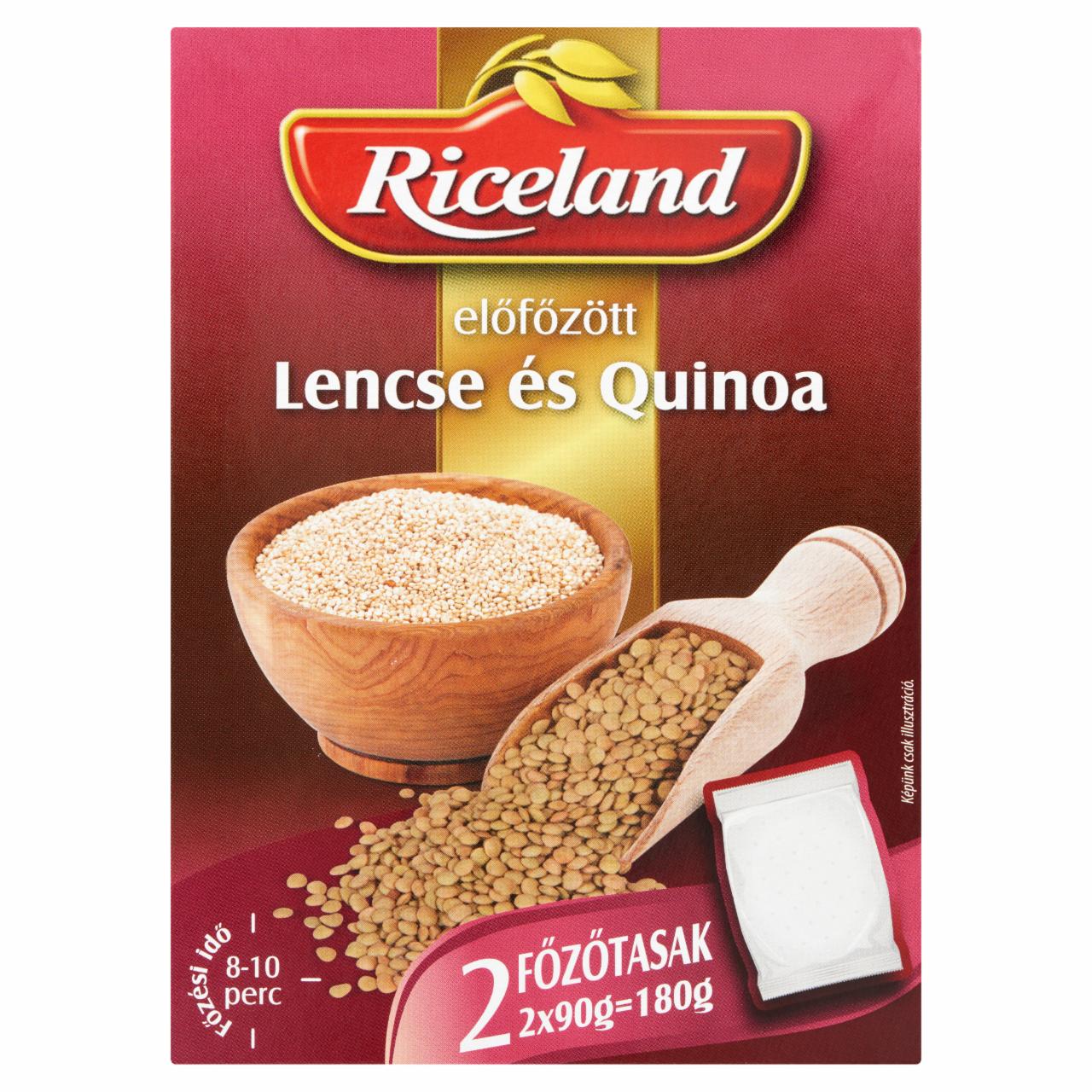 Képek - Riceland előfőzött Lencse és Quinoa 2 x 90 g