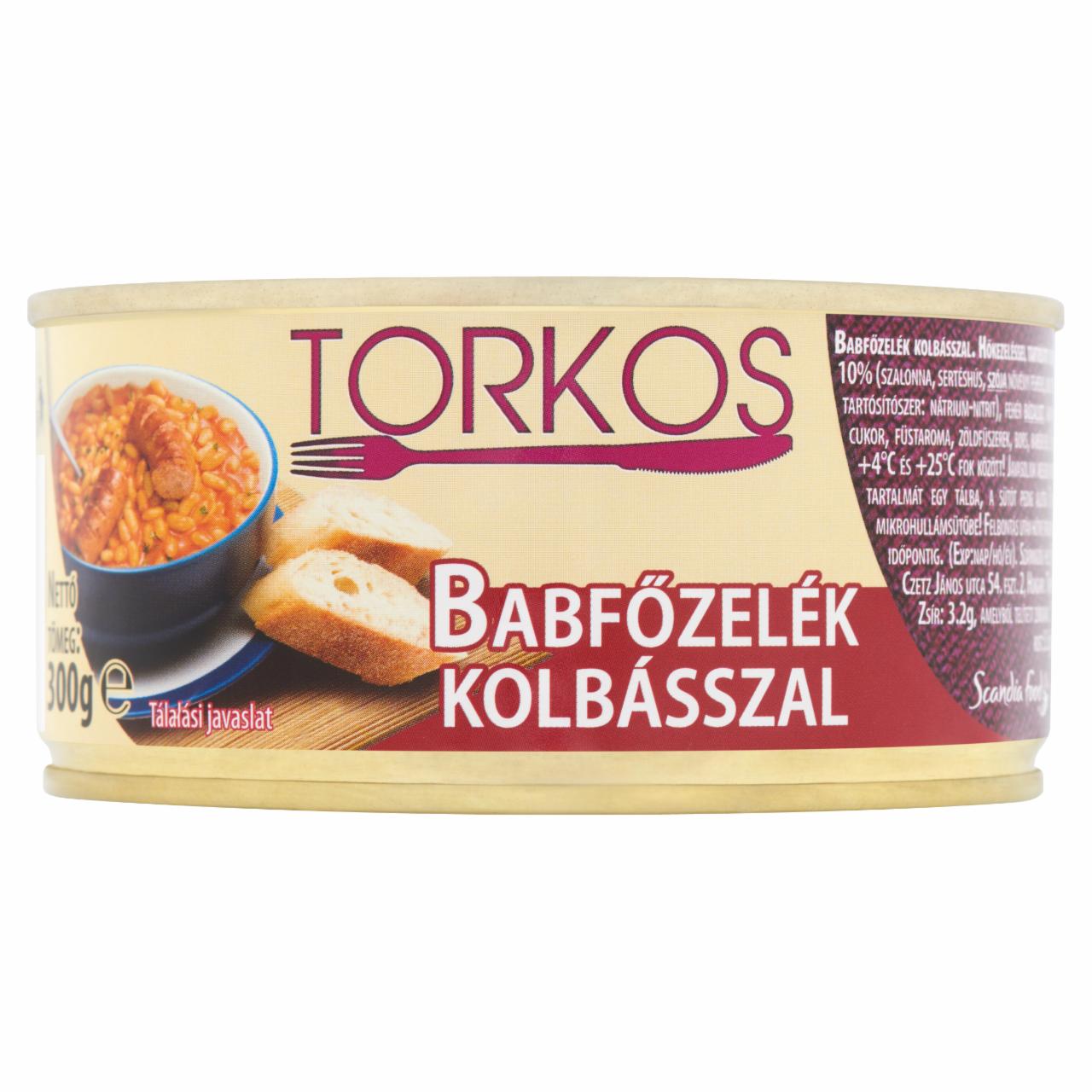 Képek - Torkos babfőzelék kolbásszal 300 g