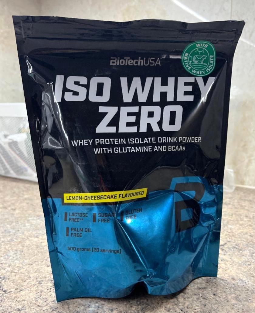 Képek - Iso whey zero Lemon-cheesecake flavoured BioTechUSA