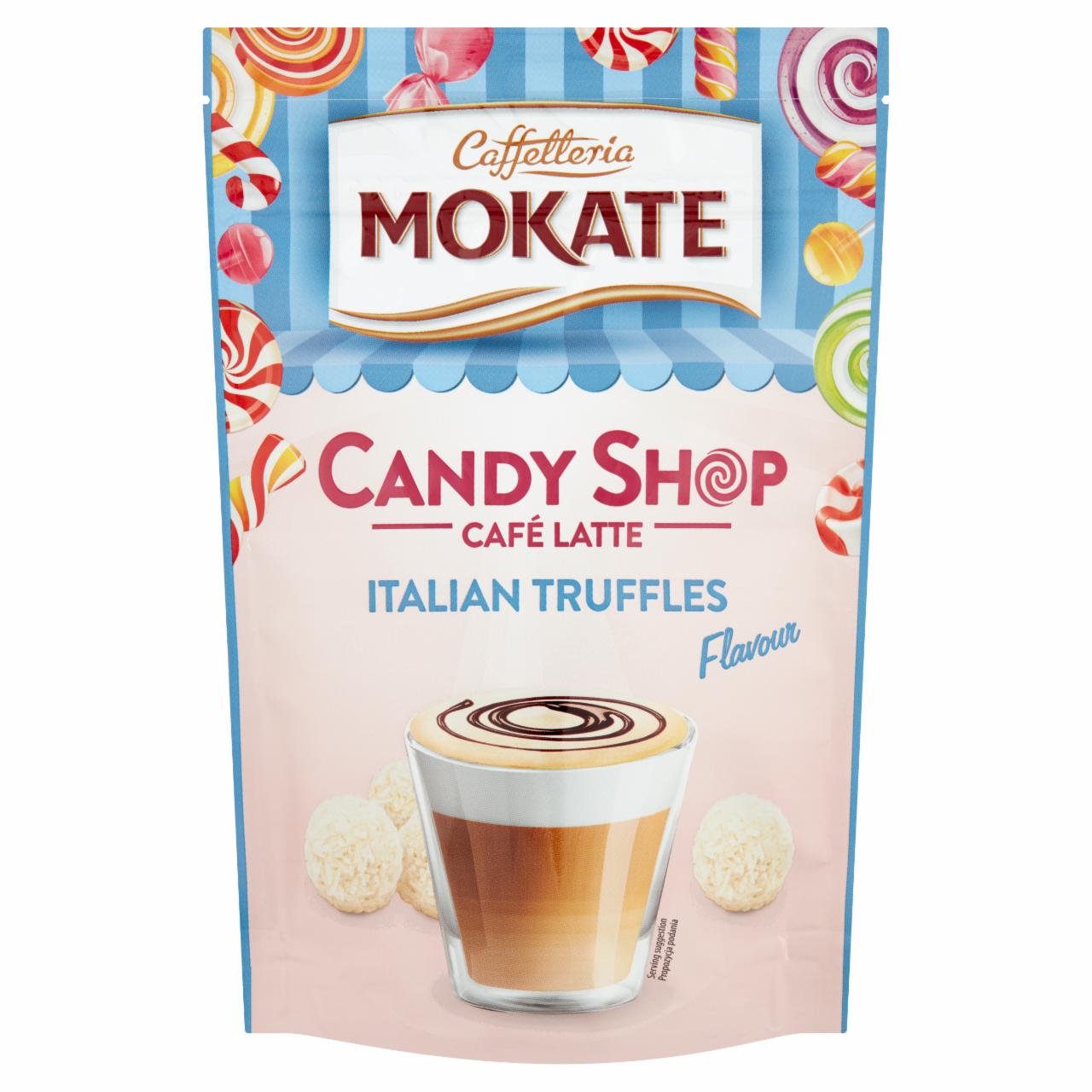 Képek - Mokate Candy Shop instant kávéitalpor olasz trüffel ízesítéssel 110 g
